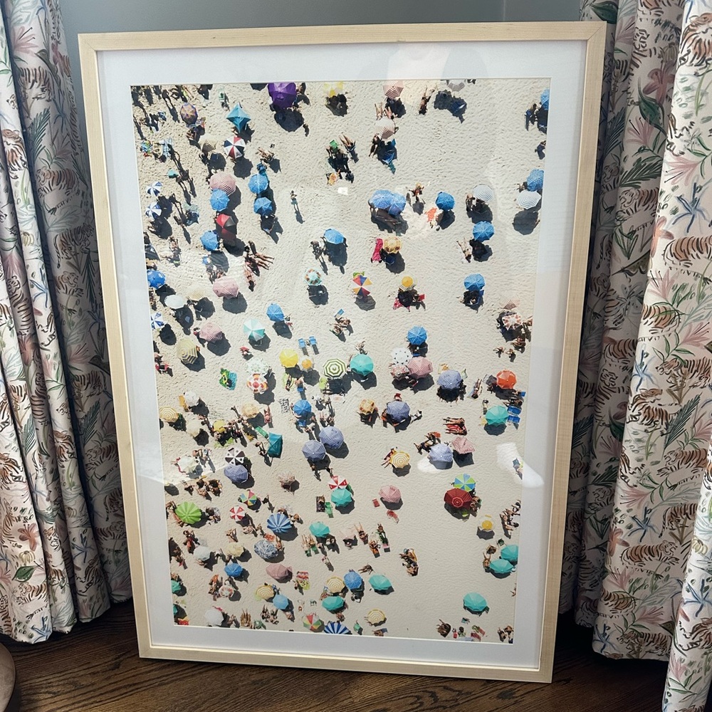 Framed Art Print “Barracas” by Ana Catarina from La Mar Collective